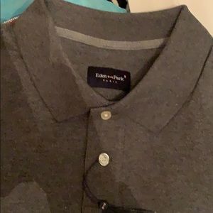 Men's Gray Polo Shirt